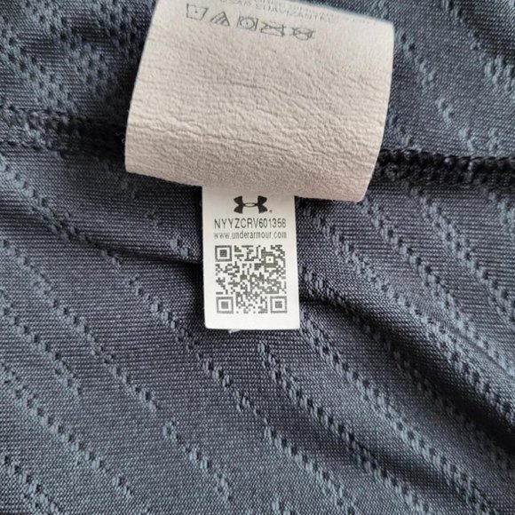 Gray Men's Under Armour Short Sleeve Athletic T-shirt - M - Picture 10 of 10